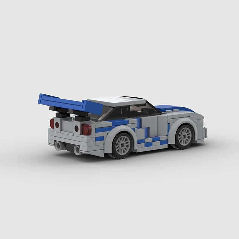 MOC - Skyline GTR R34 Blocos de Montar