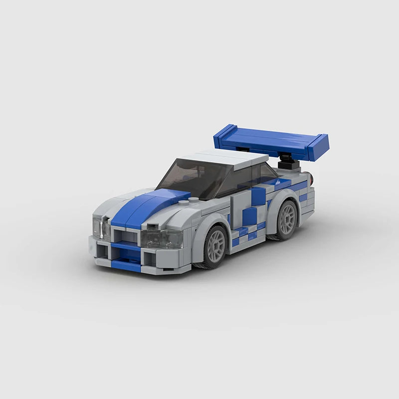 MOC - Skyline GTR R34 Blocos de Montar