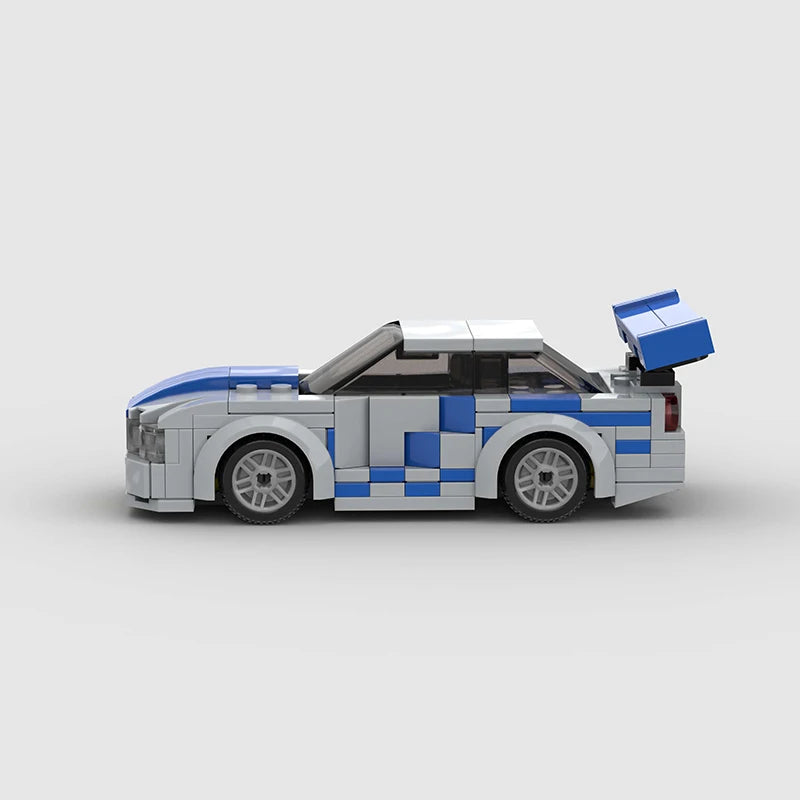 MOC - Skyline GTR R34 Blocos de Montar